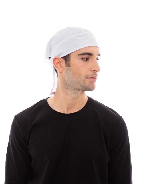 Μπαντάνα Κουζίνας Unisex Άσπρη