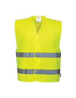 Ανακλαστικό Γιλέκο Εργασίας Portwest - C474 Κίτρινο