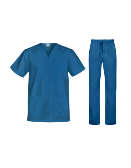 Unisex Νοσηλευτικό Σετ B-Well - Cesare Carribean Blue