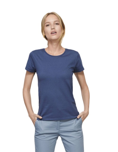 ΓΥΝΑΙΚΕΙΟ ΟΡΓΑΝΙΚΟ T-SHIRT ΣΕ ΣΤΕΝΗ ΓΡΑΜΜΗ - CRUSADER WOMEN