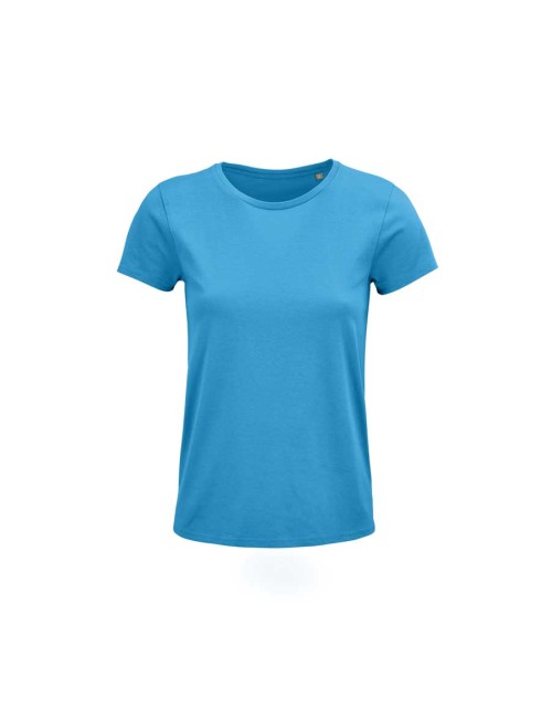 ΓΥΝΑΙΚΕΙΟ ΟΡΓΑΝΙΚΟ T-SHIRT ΣΕ ΣΤΕΝΗ ΓΡΑΜΜΗ - CRUSADER WOMEN