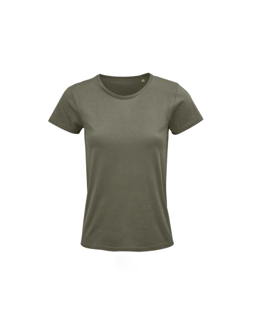 ΓΥΝΑΙΚΕΙΟ ΟΡΓΑΝΙΚΟ T-SHIRT ΣΕ ΣΤΕΝΗ ΓΡΑΜΜΗ - CRUSADER WOMEN