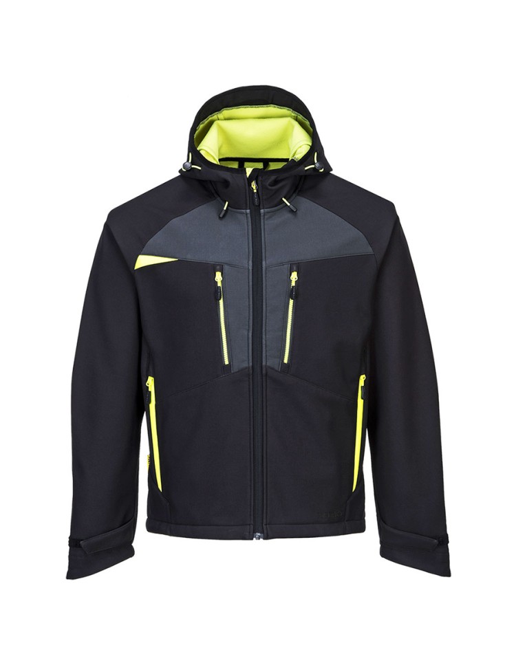 Αδιάβροχο Μπουφάν Softshell Portwest - DX474 Μαύρο