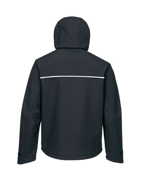 Αδιάβροχο Μπουφάν Softshell Portwest - DX474 Μαύρο