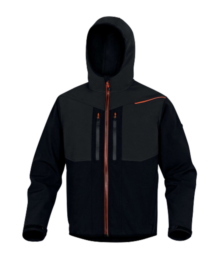 Μπουφάν Εργασίας Softshell Delta Plus - HORTEN2 Μαύρο/Πορτοκαλί Μπουφάν Εργασίας Softshell Delta Plus - HORTEN2 Μαύρο/Πορτοκαλί