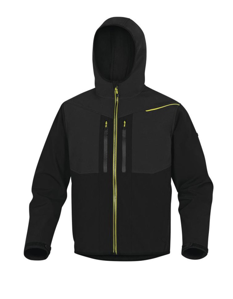 Μπουφάν Εργασίας Softshell Delta Plus - HORTEN2 Μαύρο/Κίτρινο Μπουφάν Εργασίας Softshell Delta Plus - HORTEN2 Μαύρο/Κίτρινο