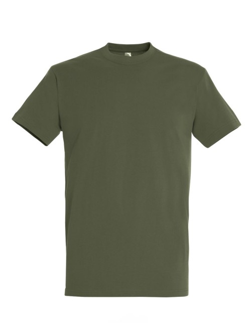 ΑΝΔΡΙΚΟ T-SHIRT ΜΕ ΣΤΡΟΓΓΥΛΗ ΛΑΙΜΟΚΟΨΗ - IMPERIAL