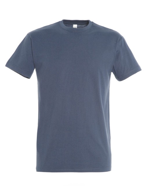 ΑΝΔΡΙΚΟ T-SHIRT ΜΕ ΣΤΡΟΓΓΥΛΗ ΛΑΙΜΟΚΟΨΗ - IMPERIAL
