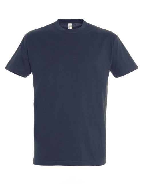 ΑΝΔΡΙΚΟ T-SHIRT ΜΕ ΣΤΡΟΓΓΥΛΗ ΛΑΙΜΟΚΟΨΗ - IMPERIAL