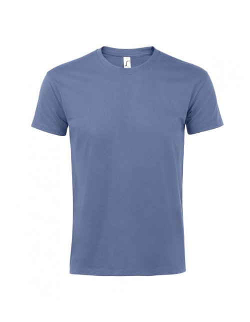 ΑΝΔΡΙΚΟ T-SHIRT ΜΕ ΣΤΡΟΓΓΥΛΗ ΛΑΙΜΟΚΟΨΗ - IMPERIAL