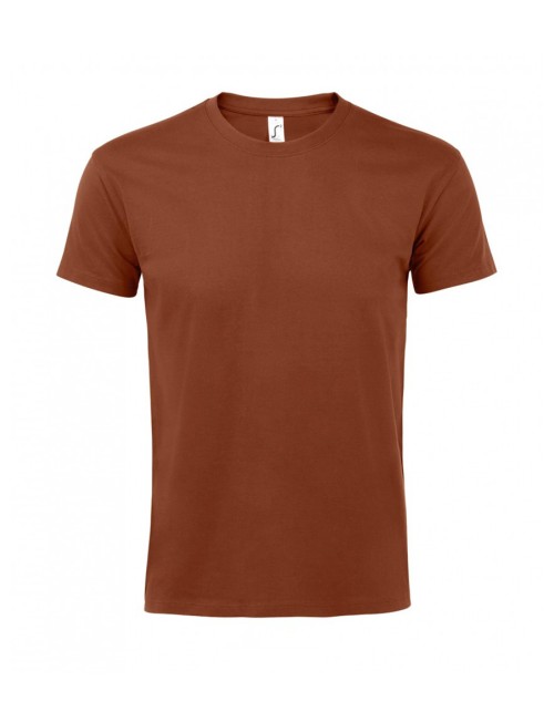 ΑΝΔΡΙΚΟ T-SHIRT ΜΕ ΣΤΡΟΓΓΥΛΗ ΛΑΙΜΟΚΟΨΗ - IMPERIAL