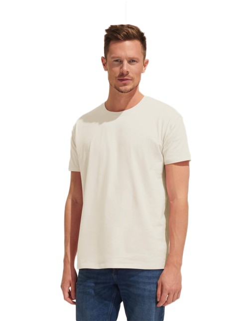 ΑΝΔΡΙΚΟ T-SHIRT ΜΕ ΣΤΡΟΓΓΥΛΗ ΛΑΙΜΟΚΟΨΗ - IMPERIAL