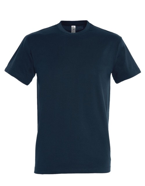 ΑΝΔΡΙΚΟ T-SHIRT ΜΕ ΣΤΡΟΓΓΥΛΗ ΛΑΙΜΟΚΟΨΗ - IMPERIAL