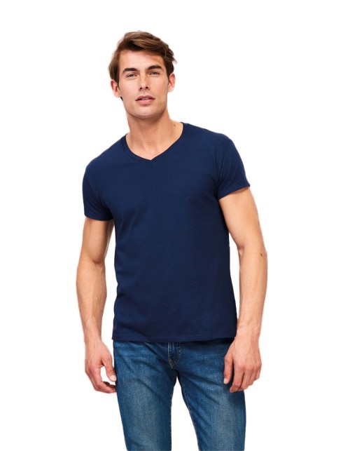 ΑΝΔΡΙΚΟ T-SHIRT ΜΕ V ΛΑΙΜΟΚΟΨΗ - IMPERIAL V MEN