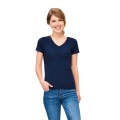 ΓΥΝΑΙΚΕΙΟ T-SHIRT ΜΕ V ΛΑΙΜΟΚΟΨΗ - IMPERIAL V WOMEN