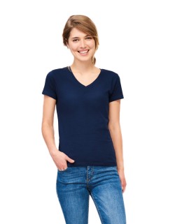 ΓΥΝΑΙΚΕΙΟ T-SHIRT ΜΕ V ΛΑΙΜΟΚΟΨΗ - IMPERIAL V WOMEN