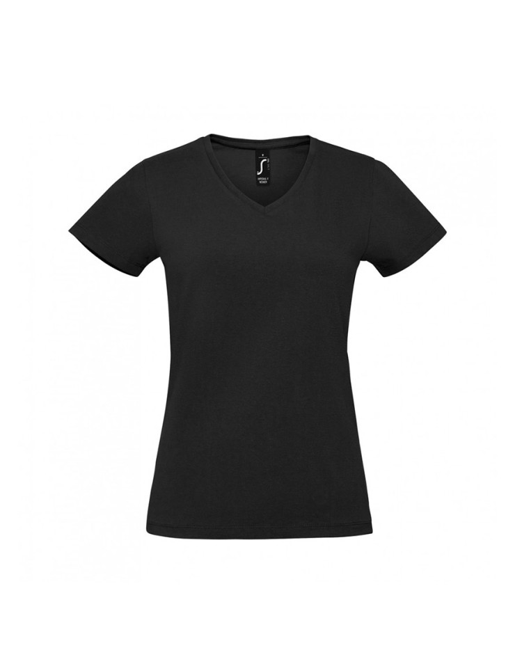 ΓΥΝΑΙΚΕΙΟ T-SHIRT ΜΕ V ΛΑΙΜΟΚΟΨΗ - IMPERIAL V WOMEN