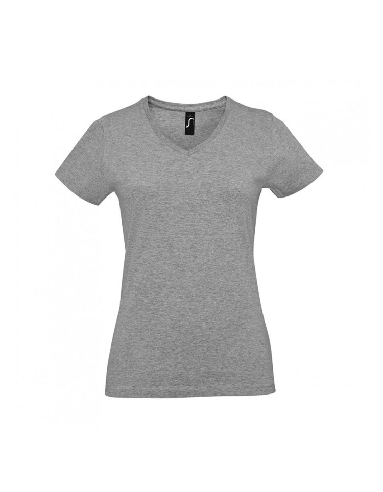 ΓΥΝΑΙΚΕΙΟ T-SHIRT ΜΕ V ΛΑΙΜΟΚΟΨΗ - IMPERIAL V WOMEN