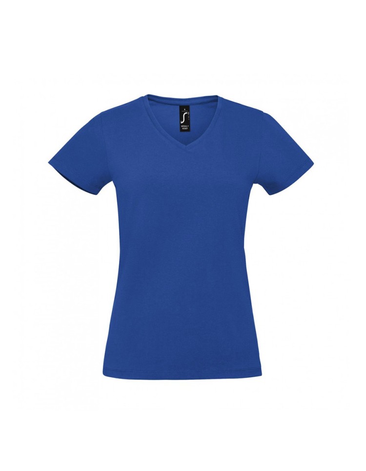 ΓΥΝΑΙΚΕΙΟ T-SHIRT ΜΕ V ΛΑΙΜΟΚΟΨΗ - IMPERIAL V WOMEN