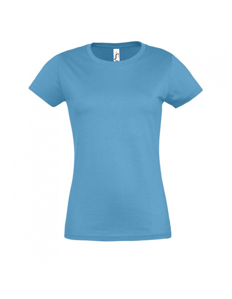 ΓΥΝΑΙΚΕΙΟ T-SHIRT ΜΕ ΣΤΡΟΓΓΥΛΗ ΛΑΙΜΟΚΟΨΗ - IMPERIAL WOMEN ΓΥΝΑΙΚΕΙΟ T-SHIRT ΜΕ ΣΤΡΟΓΓΥΛΗ ΛΑΙΜΟΚΟΨΗ - IMPERIAL WOMEN