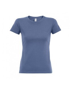 ΓΥΝΑΙΚΕΙΟ T-SHIRT ΜΕ ΣΤΡΟΓΓΥΛΗ ΛΑΙΜΟΚΟΨΗ - IMPERIAL WOMEN ΓΥΝΑΙΚΕΙΟ T-SHIRT ΜΕ ΣΤΡΟΓΓΥΛΗ ΛΑΙΜΟΚΟΨΗ - IMPERIAL WOMEN