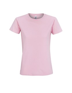 ΓΥΝΑΙΚΕΙΟ T-SHIRT ΜΕ ΣΤΡΟΓΓΥΛΗ ΛΑΙΜΟΚΟΨΗ - IMPERIAL WOMEN ΓΥΝΑΙΚΕΙΟ T-SHIRT ΜΕ ΣΤΡΟΓΓΥΛΗ ΛΑΙΜΟΚΟΨΗ - IMPERIAL WOMEN