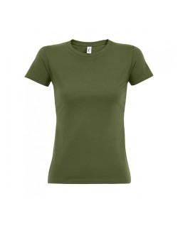 ΓΥΝΑΙΚΕΙΟ T-SHIRT ΜΕ ΣΤΡΟΓΓΥΛΗ ΛΑΙΜΟΚΟΨΗ - IMPERIAL WOMEN ΓΥΝΑΙΚΕΙΟ T-SHIRT ΜΕ ΣΤΡΟΓΓΥΛΗ ΛΑΙΜΟΚΟΨΗ - IMPERIAL WOMEN