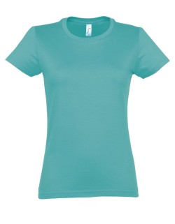 ΓΥΝΑΙΚΕΙΟ T-SHIRT ΜΕ ΣΤΡΟΓΓΥΛΗ ΛΑΙΜΟΚΟΨΗ - IMPERIAL WOMEN ΓΥΝΑΙΚΕΙΟ T-SHIRT ΜΕ ΣΤΡΟΓΓΥΛΗ ΛΑΙΜΟΚΟΨΗ - IMPERIAL WOMEN