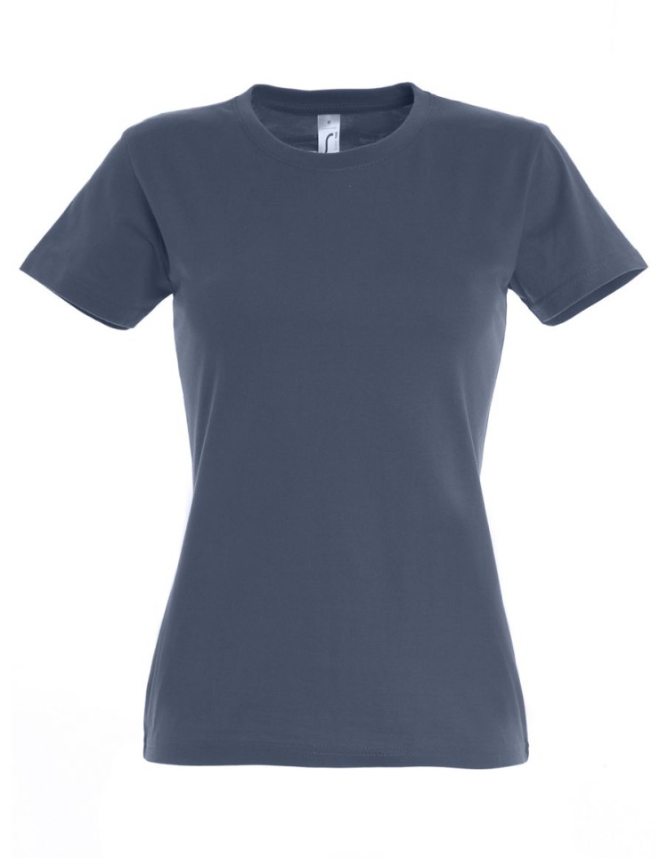 ΓΥΝΑΙΚΕΙΟ T-SHIRT ΜΕ ΣΤΡΟΓΓΥΛΗ ΛΑΙΜΟΚΟΨΗ - IMPERIAL WOMEN ΓΥΝΑΙΚΕΙΟ T-SHIRT ΜΕ ΣΤΡΟΓΓΥΛΗ ΛΑΙΜΟΚΟΨΗ - IMPERIAL WOMEN