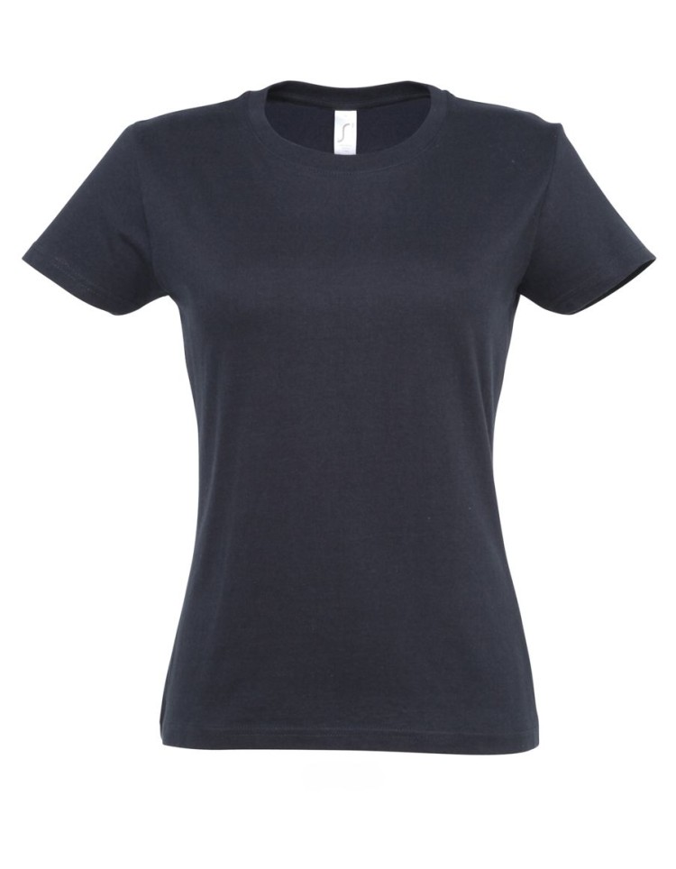 ΓΥΝΑΙΚΕΙΟ T-SHIRT ΜΕ ΣΤΡΟΓΓΥΛΗ ΛΑΙΜΟΚΟΨΗ - IMPERIAL WOMEN ΓΥΝΑΙΚΕΙΟ T-SHIRT ΜΕ ΣΤΡΟΓΓΥΛΗ ΛΑΙΜΟΚΟΨΗ - IMPERIAL WOMEN
