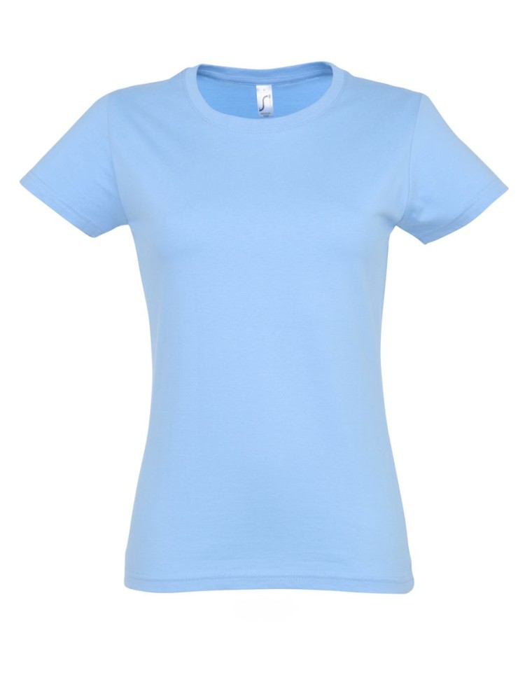ΓΥΝΑΙΚΕΙΟ T-SHIRT ΜΕ ΣΤΡΟΓΓΥΛΗ ΛΑΙΜΟΚΟΨΗ - IMPERIAL WOMEN ΓΥΝΑΙΚΕΙΟ T-SHIRT ΜΕ ΣΤΡΟΓΓΥΛΗ ΛΑΙΜΟΚΟΨΗ - IMPERIAL WOMEN