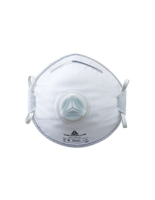 Delta Plus Αναπνευστική Μάσκα Μίας Χρήσης Με Βαλβίδα - M1100V