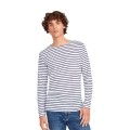 SOL'S ΑΝΔΡΙΚΟ ΜΑΚΡΥΜΑΝΙΚΟ ΡΙΓΕ T-SHIRT - MARINE MEN