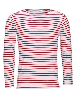 SOL'S ΑΝΔΡΙΚΟ ΜΑΚΡΥΜΑΝΙΚΟ ΡΙΓΕ T-SHIRT - MARINE MEN SOL'S ΑΝΔΡΙΚΟ ΜΑΚΡΥΜΑΝΙΚΟ ΡΙΓΕ T-SHIRT - MARINE MEN