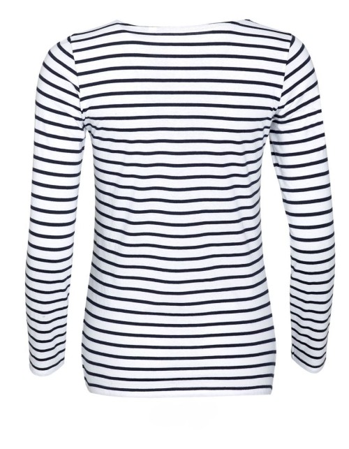 SOL'S ΓΥΝΑΙΚΕΙΟ ΜΑΚΡΥΜΑΝΙΚΟ ΡΙΓΕ T-SHIRT - MARINE WOMEN