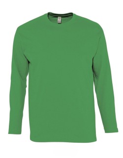 ΑΝΔΡΙΚΟ T-SHIRT ΜΕ ΣΤΡΟΓΓΥΛΗ ΛΑΙΜΟΚΟΨΗ ΚΑΙ ΜΑΚΡΙΑ ΜΑΝΙΚΙΑ - MONARCH