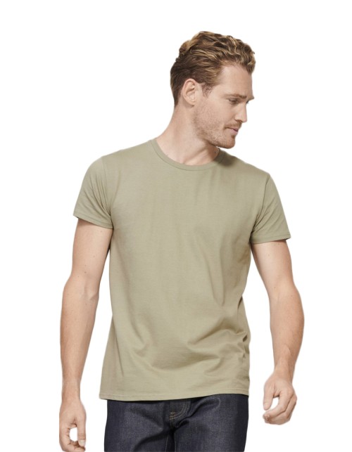 ΑΝΔΡΙΚΟ ΟΡΓΑΝΙΚΟ T-SHIRT ΣΕ ΣΤΕΝΗ ΓΡΑΜΜΗ - PIONEER MEN
