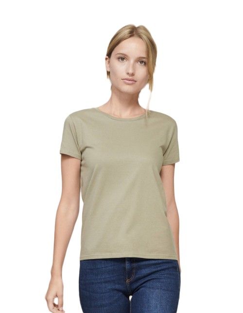 ΓΥΝΑΙΚΕΙΟ ΟΡΓΑΝΙΚΟ T-SHIRT ΣΕ ΣΤΕΝΗ ΓΡΑΜΜΗ - PIONEER WOMEN