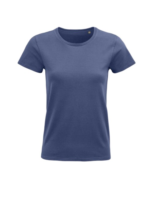 ΓΥΝΑΙΚΕΙΟ ΟΡΓΑΝΙΚΟ T-SHIRT ΣΕ ΣΤΕΝΗ ΓΡΑΜΜΗ - PIONEER WOMEN