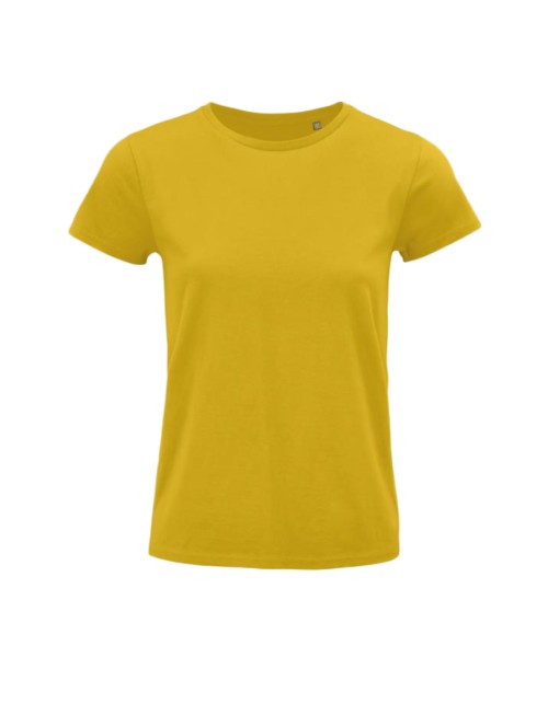 ΓΥΝΑΙΚΕΙΟ ΟΡΓΑΝΙΚΟ T-SHIRT ΣΕ ΣΤΕΝΗ ΓΡΑΜΜΗ - PIONEER WOMEN