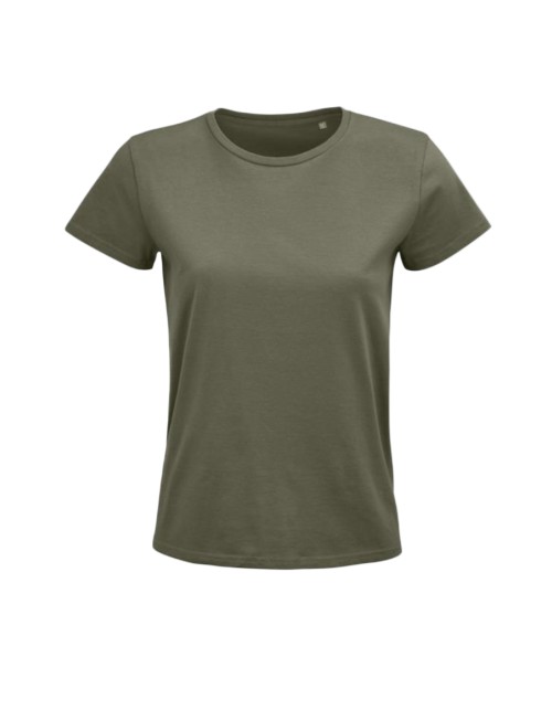 ΓΥΝΑΙΚΕΙΟ ΟΡΓΑΝΙΚΟ T-SHIRT ΣΕ ΣΤΕΝΗ ΓΡΑΜΜΗ - PIONEER WOMEN