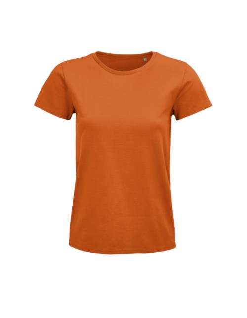 ΓΥΝΑΙΚΕΙΟ ΟΡΓΑΝΙΚΟ T-SHIRT ΣΕ ΣΤΕΝΗ ΓΡΑΜΜΗ - PIONEER WOMEN