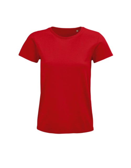 ΓΥΝΑΙΚΕΙΟ ΟΡΓΑΝΙΚΟ T-SHIRT ΣΕ ΣΤΕΝΗ ΓΡΑΜΜΗ - PIONEER WOMEN