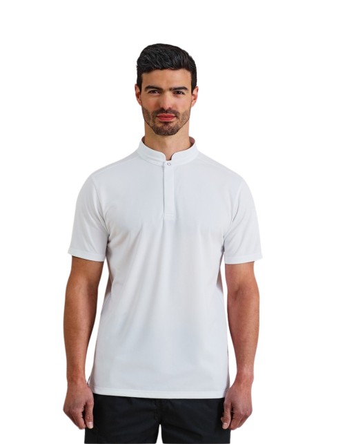 Ανδρικό T-shirt με κουμπί - PR646