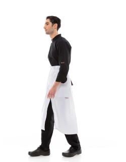 Premium Bistro Μακριά Ποδιά Μέσης - Λευκό