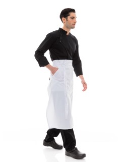 Premium Bistro Μακριά Ποδιά Μέσης - Λευκό