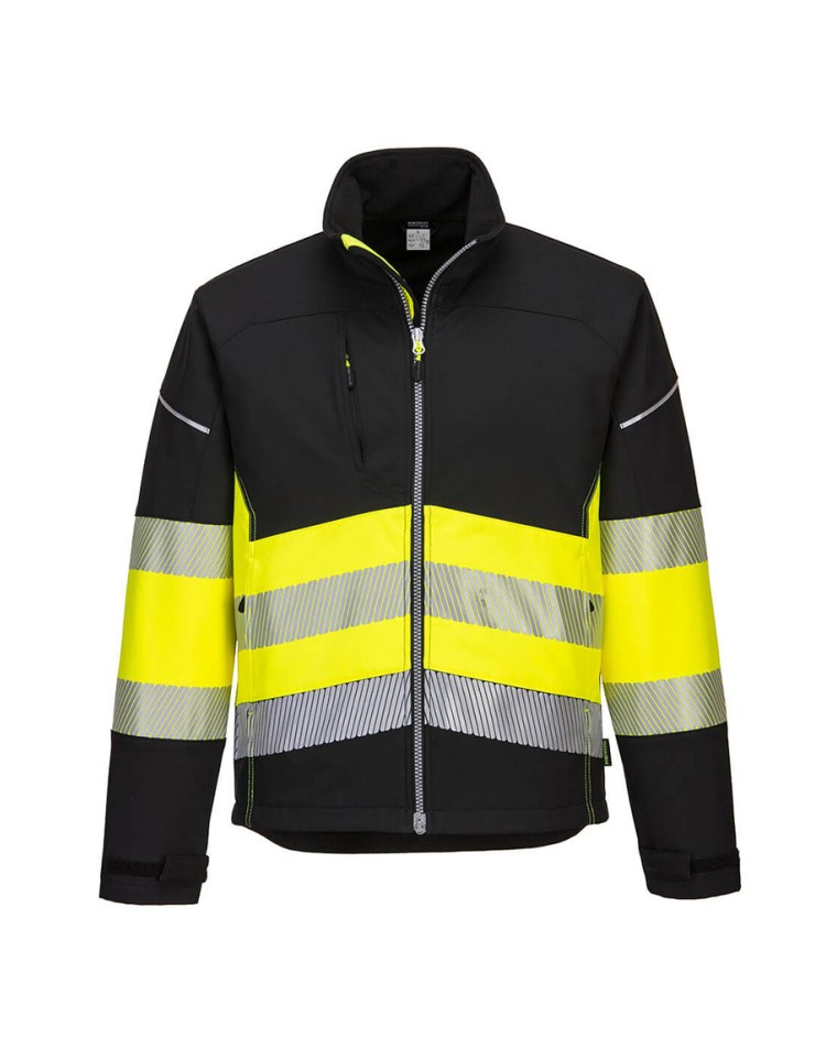 Ανακλαστικό Μπουφάν Εργασίας Softshell Portwest - PW375 Ανακλαστικό Μπουφάν Εργασίας Softshell Portwest - PW375