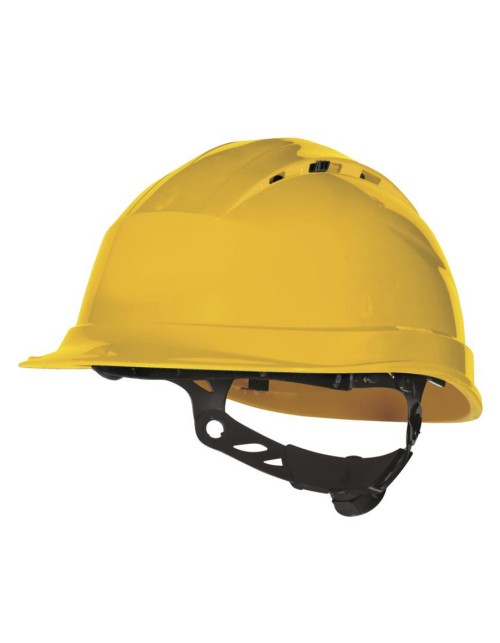 Delta Plus Κράνος Ασφαλείας (Σύσφιξη ROTOR) - QUARTZ UP IV Κίτρινο