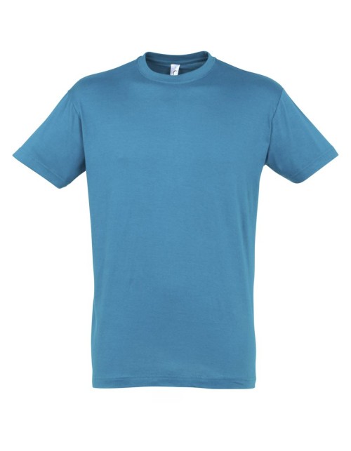 UNISEX T-SHIRT ΜΕ ΣΤΡΟΓΓΥΛΗ ΛΑΙΜΟΚΟΨΗ - REGENT