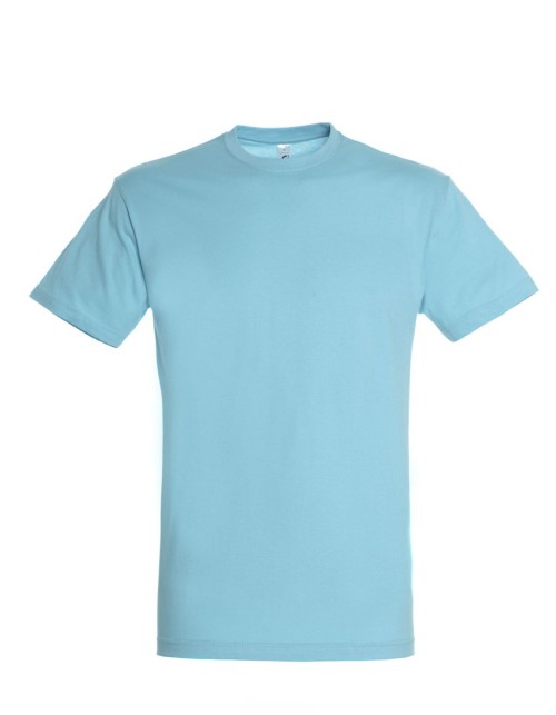UNISEX T-SHIRT ΜΕ ΣΤΡΟΓΓΥΛΗ ΛΑΙΜΟΚΟΨΗ - REGENT